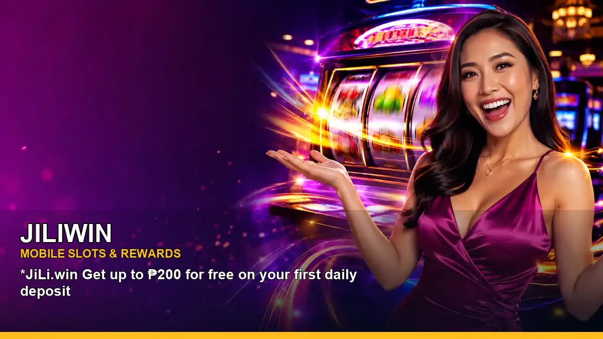 JILIWIN celebratory free spins slot games highlighting mobile-friendly casino play