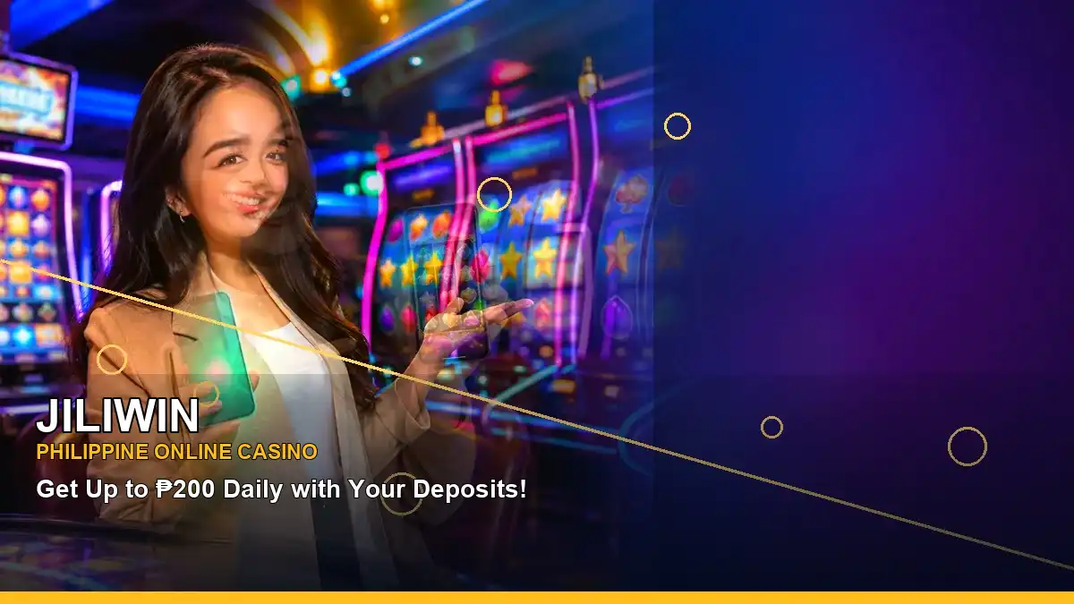 JILIWIN high-energy VIP casino rewards in a left-framed layout for Philippine players