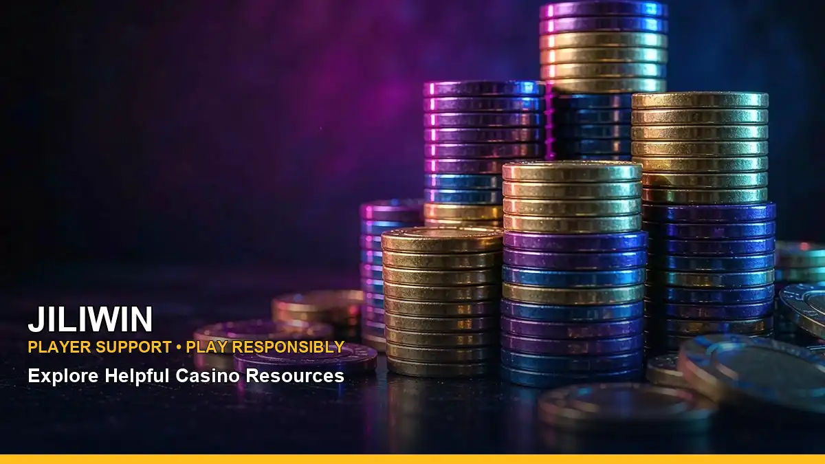 JILIWIN flat lay live casino table games highlighting mobile-friendly casino play